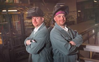 Twin brothers mark 20-year journey at Stanley engineering firm
