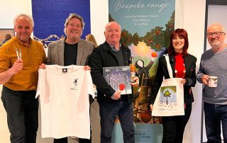 Artist Mackenzie Thorpe designs range of merchandise for autism charity