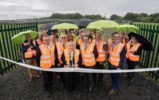 Council depot reopens as a ‘low carbon’ site following £8.3million makeover