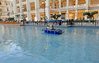World of Rides, based at the Drum Industrial Estate in Chester-le-Street, has launched its latest product – a battery-powered self-drive boat designed for leisure and tourism use.