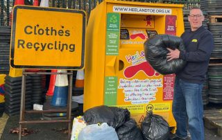 Heel and Toe children’s charity launches sustainable clothing initiative