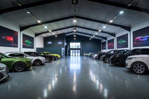 Prestigious showroom revamp for North East luxury car specialist