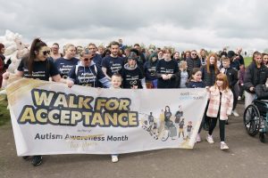 Hundreds turn out for Walk for North East Autism Society’s Acceptance Walk