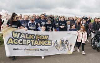 Hundreds turn out for Walk for North East Autism Society’s Acceptance Walk