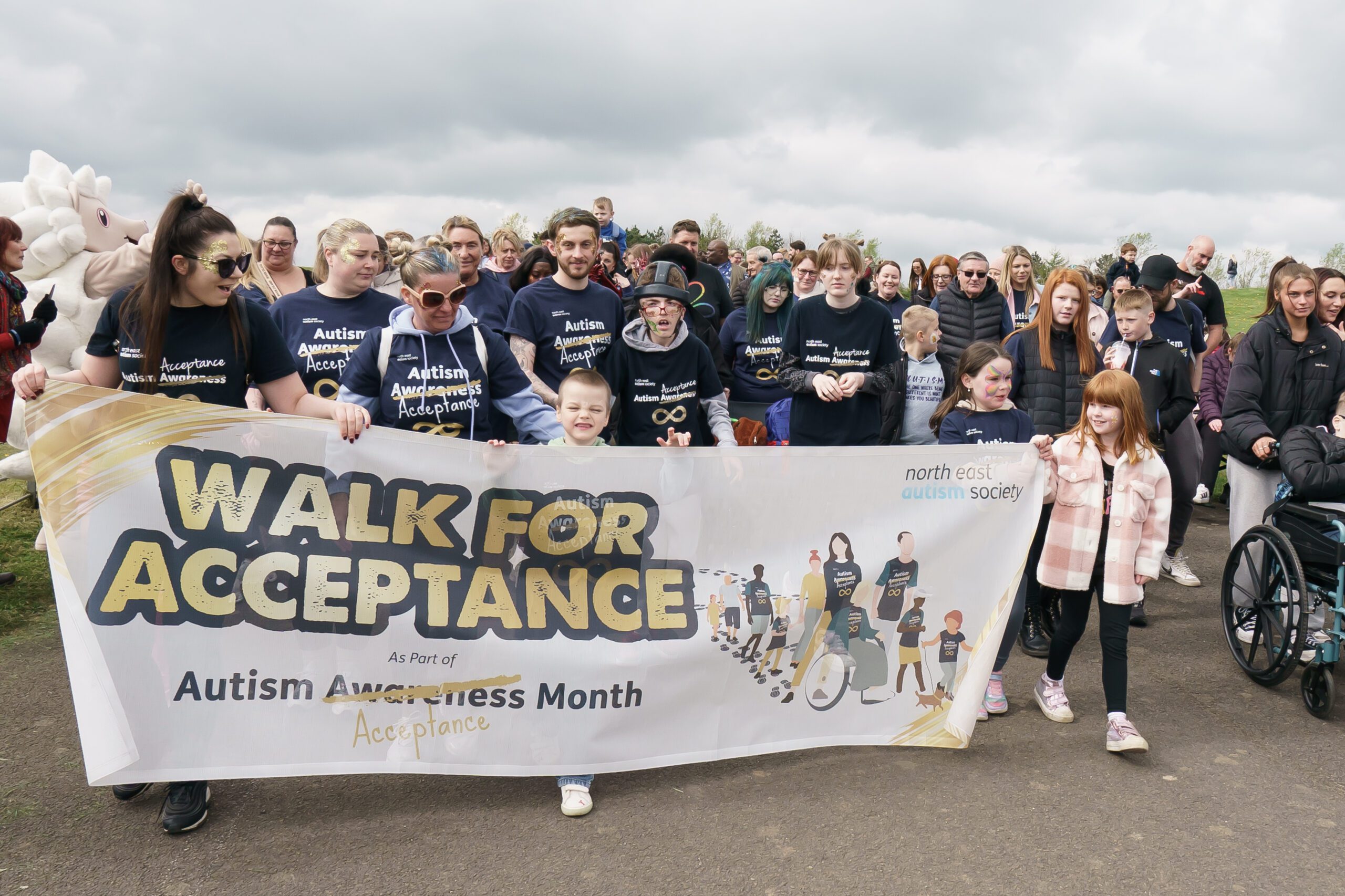 Hundreds turn out for Walk for North East Autism Society’s Acceptance Walk