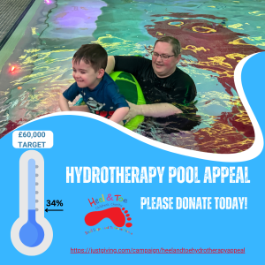 Heel & Toe Children’s Charity calls for fundraising participants to support hydrotherapy pool