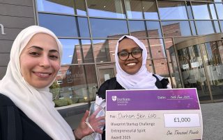 Durham Skin Lab scoops the Entrepreneurial Spirit Award 2025 at Durham University’s Blueprint Challenge