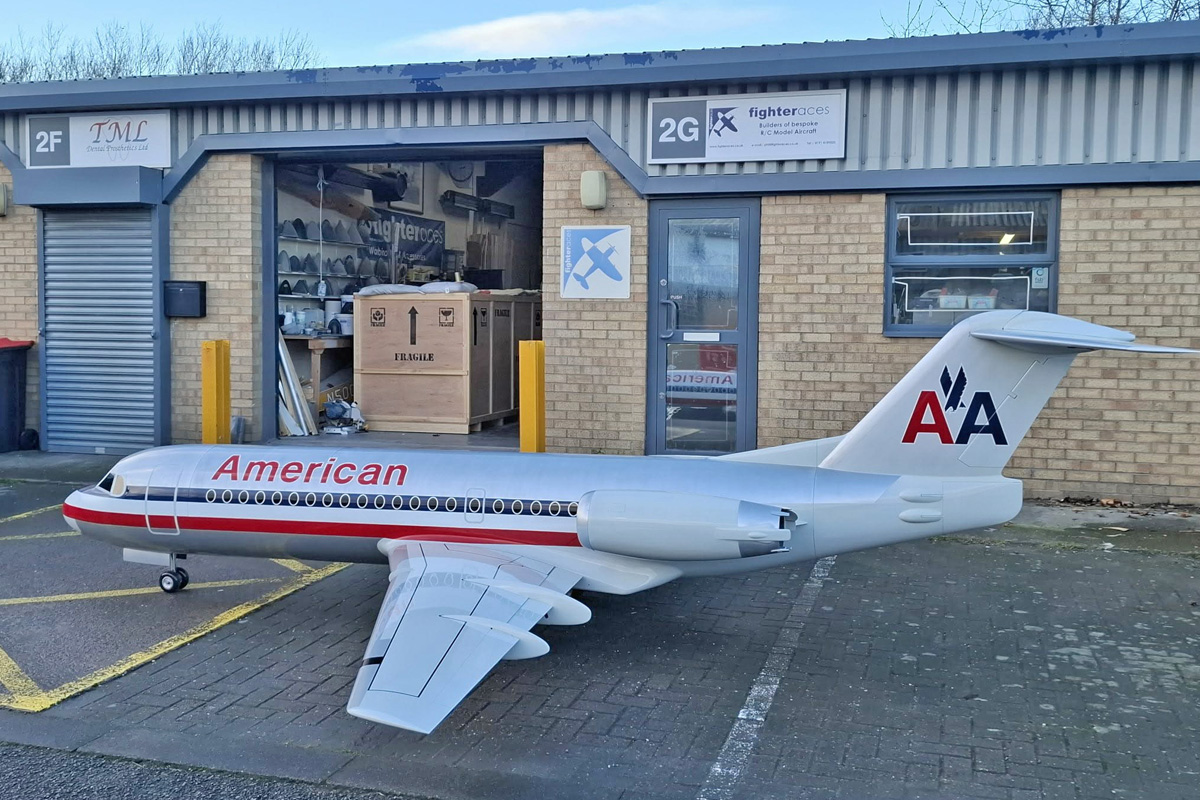 County Durham company builds largest model airliner in its history